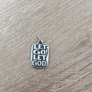 James Avery Let Go Let God charm